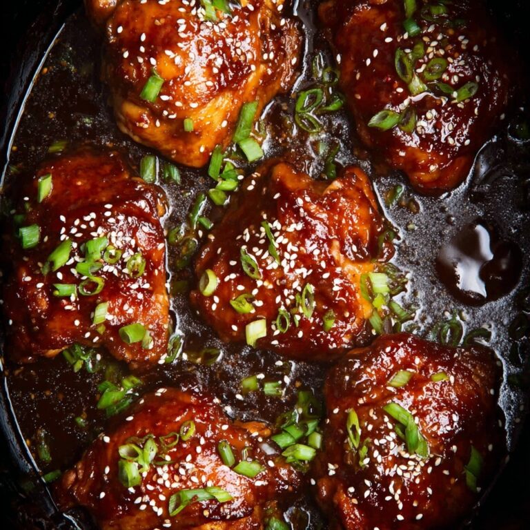 Crock Pot Honey Garlic Chicken Recipe