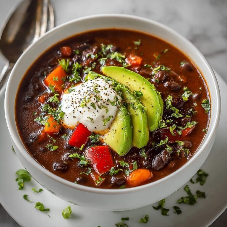 Spicy Black Bean Soup Recipe