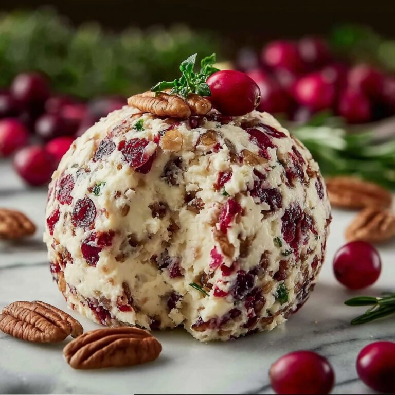 Cranberry Pecan Cheese Ball Recipe