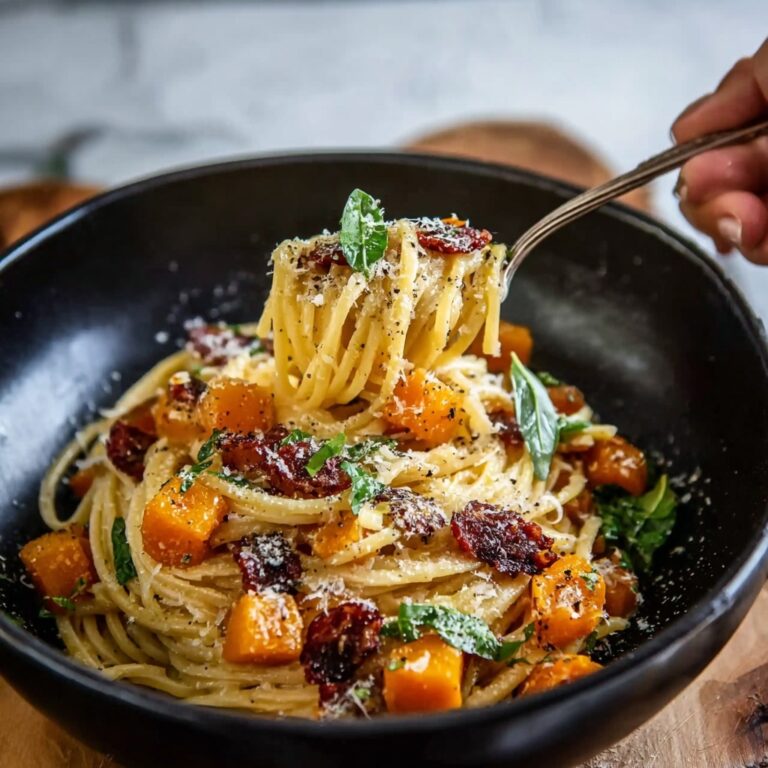 Roasted Butternut Squash and Sage Pasta Recipe