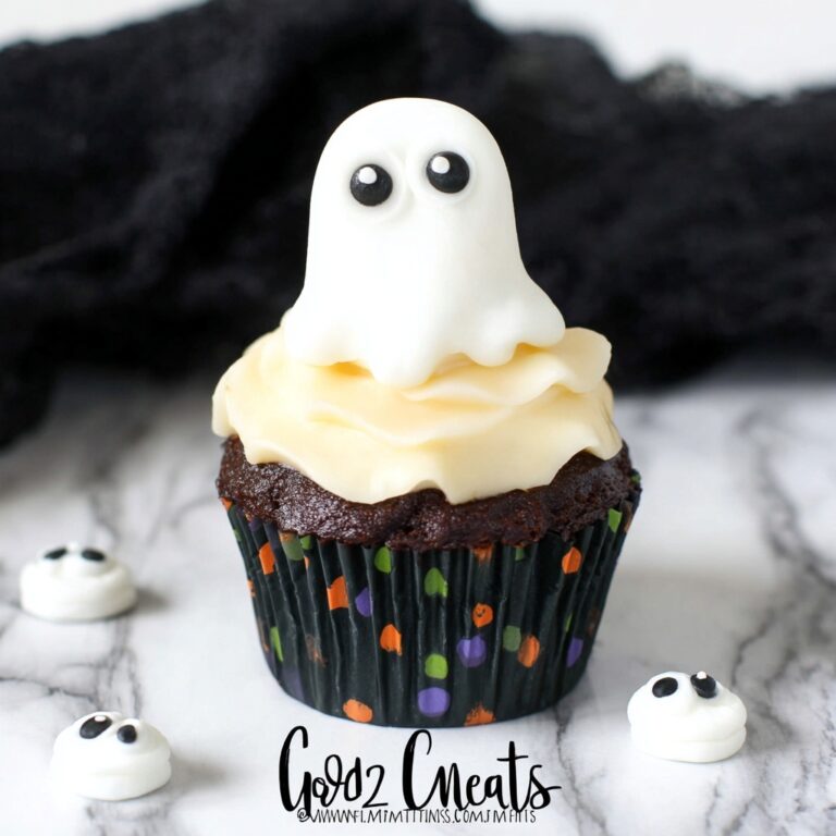 Halloween Ghost Cupcakes Recipe
