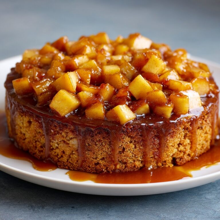 Glazed Honeycrisp Apple Fritter Cake Recipe