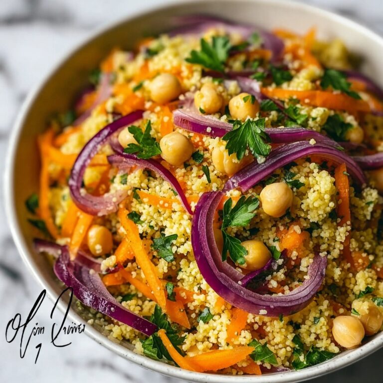 Moroccan-Spiced Chickpea and Carrot Couscous Salad Recipe