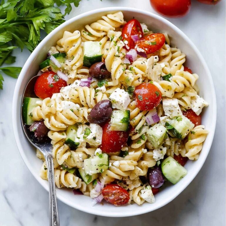 Greek Pasta Salad Recipe