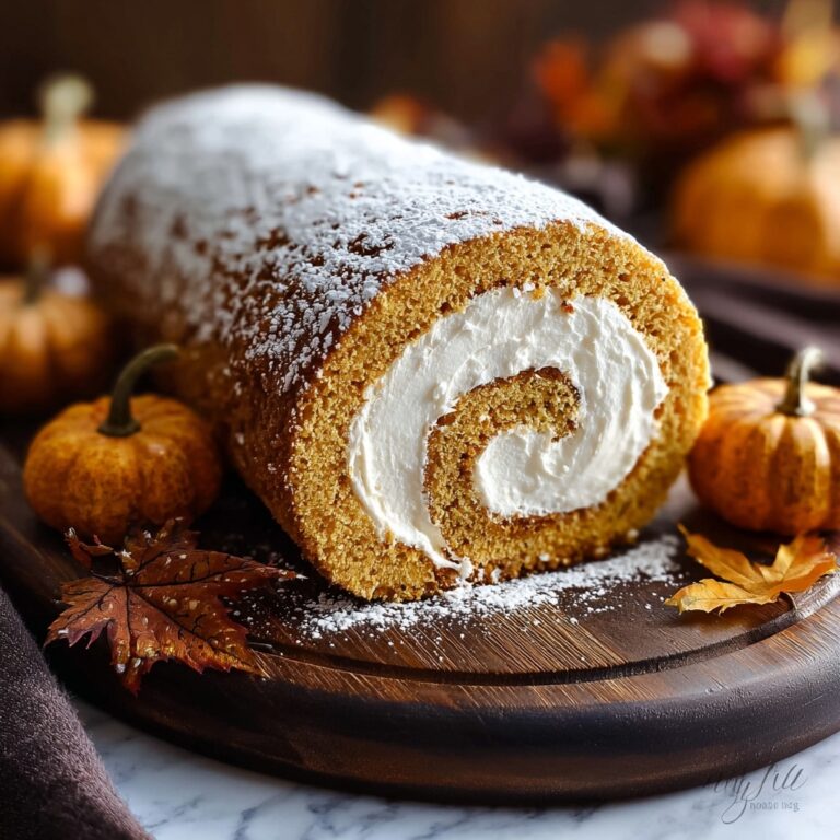 Easy Pumpkin Roll Recipe
