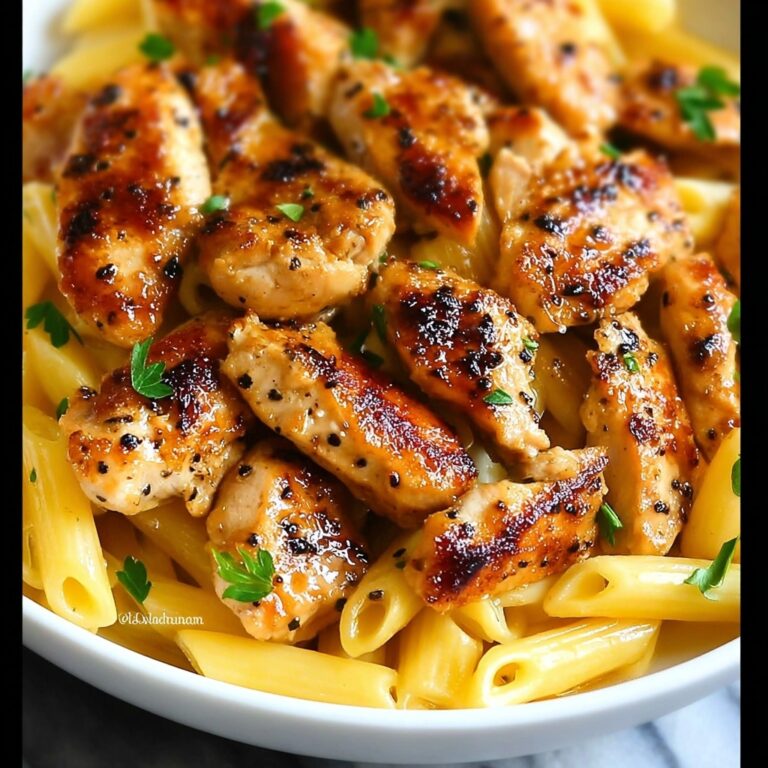 One-Pan Sweet and Smoky Garlic Chicken Pasta Recipe