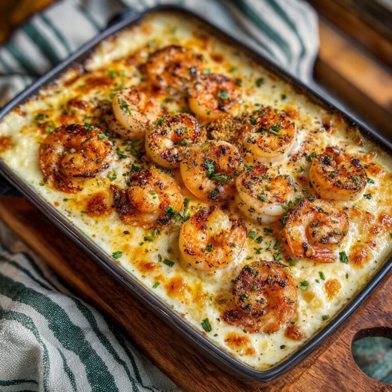 Garlic Shrimp Gratin Recipe