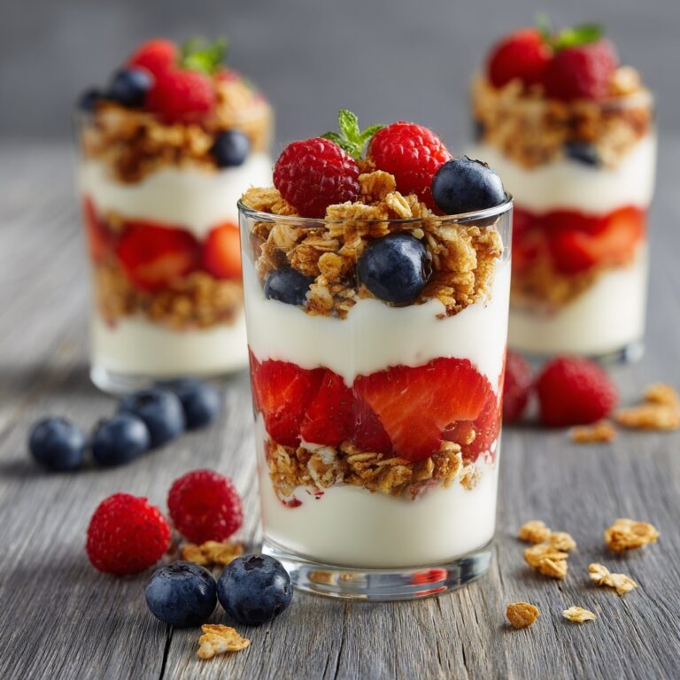 Fruity Yogurt Parfaits Recipe