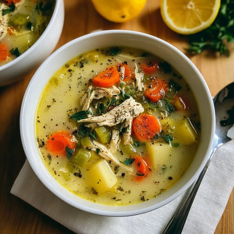 Greek Lemon Chicken Soup Recipe