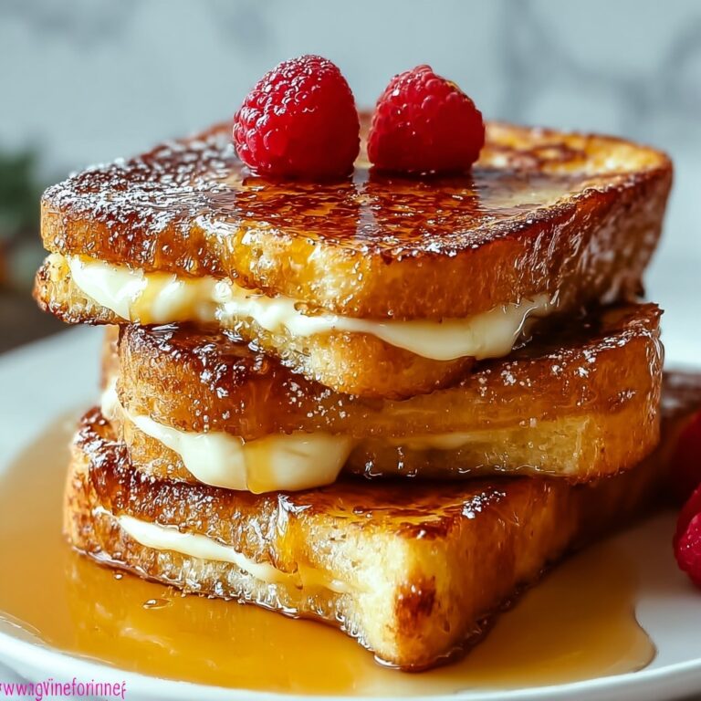 Indulgent Overnight Crème Brûlée French Toast for Brunch Bliss Recipe
