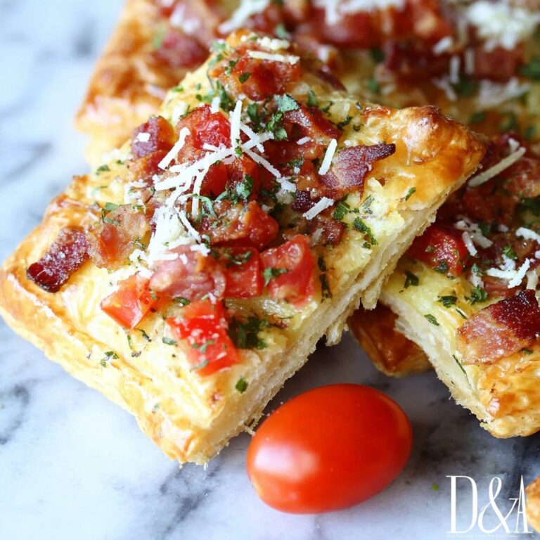 Italian Salami Tomato Tart Recipe