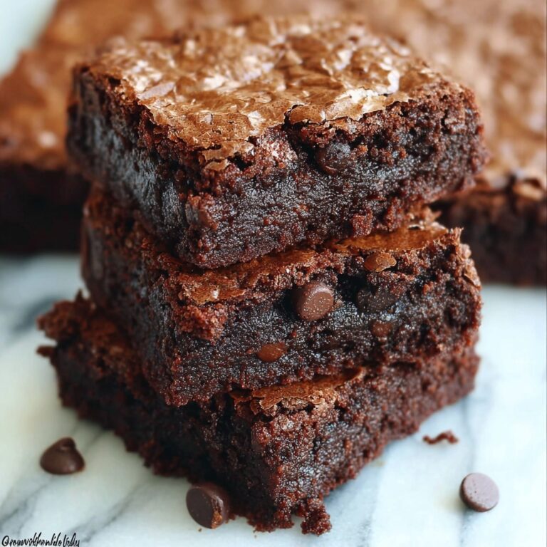 Better Than Box Mix Brownie Recipe