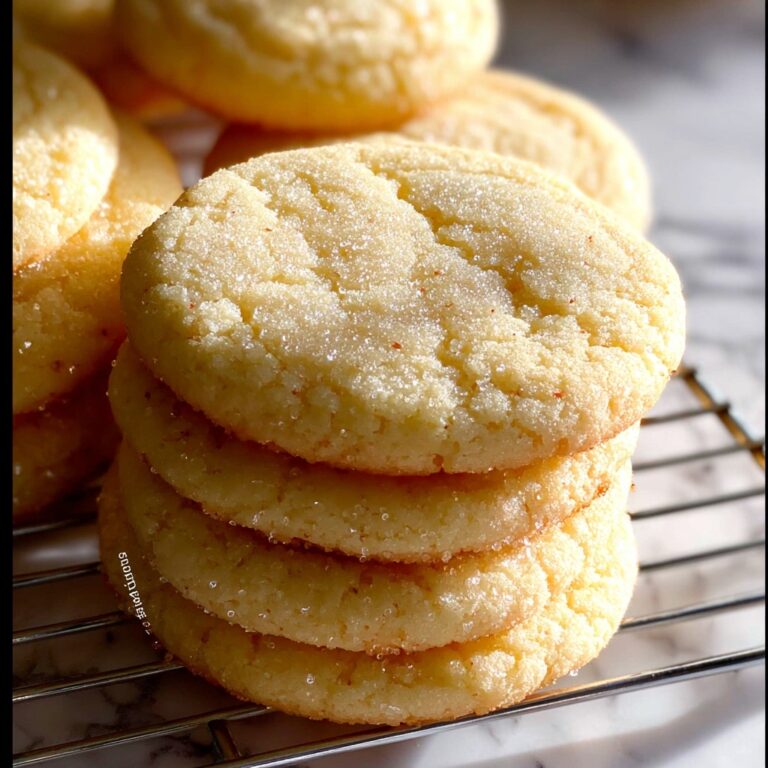 Chewy Sugar Cookies Recipe